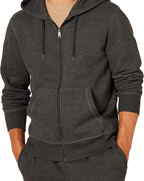 Men's zip-up hooded coat HE1402-04-01